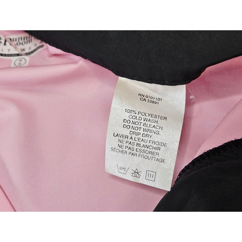 Running Room Vintage Pink Reflective Windbreaker Cycling Jacket Mid-2000s Size M - Picture 4 of 13